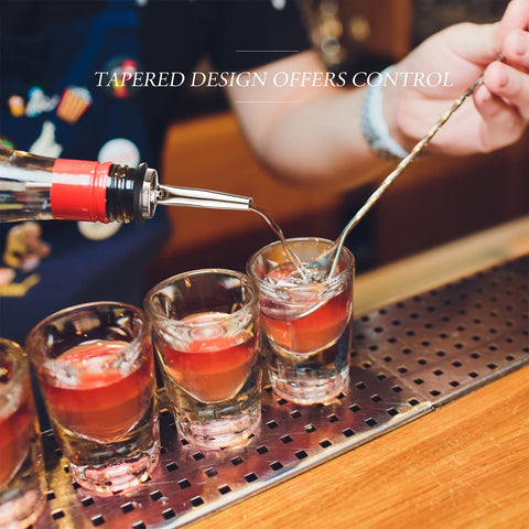 CHENGU 11 cm total length fits most bottles for seamless pours