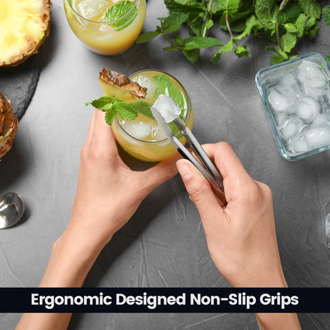 Chengu dishwasher-safe tongs for easy cleanup after cooking.