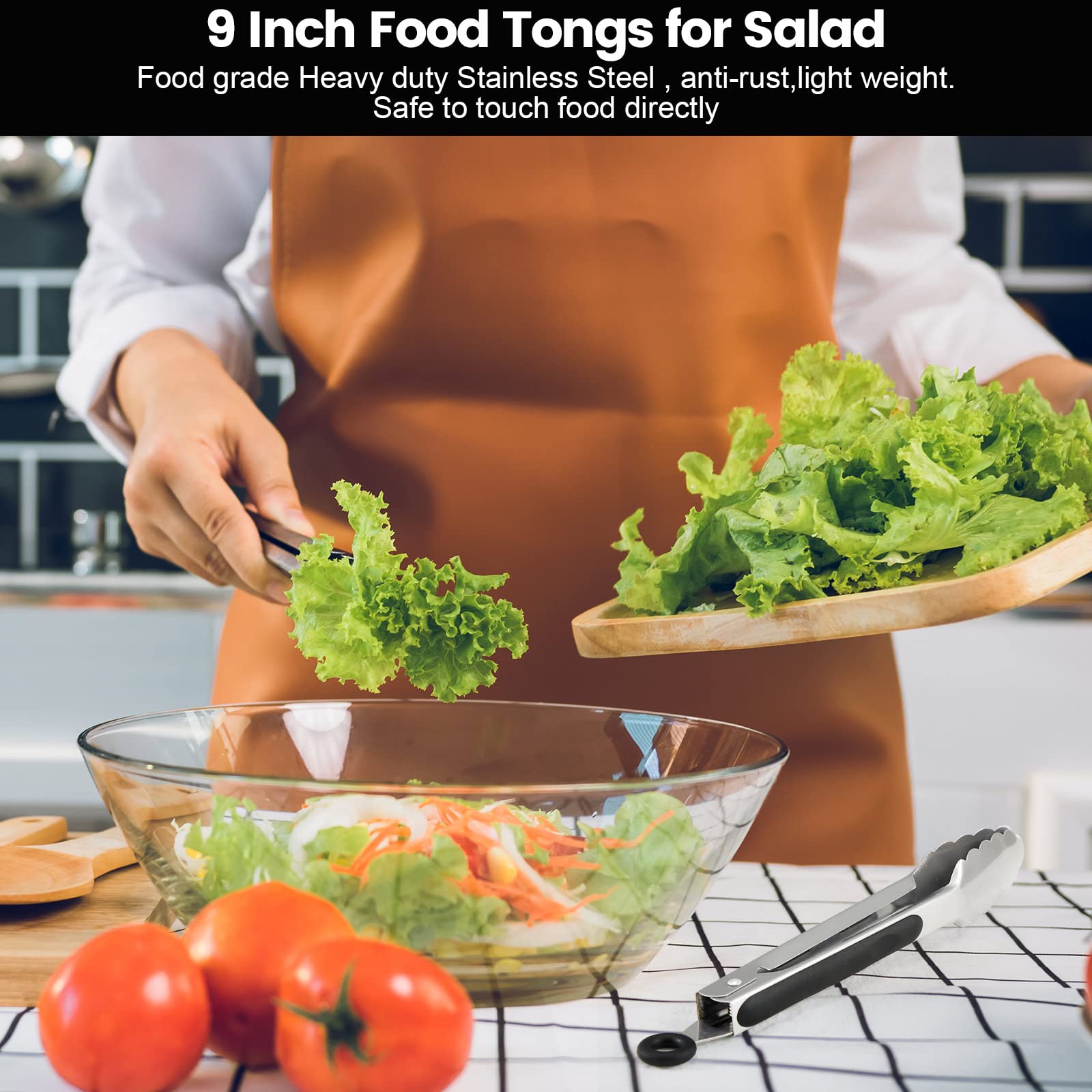 Chengu heat-resistant tongs designed to withstand hot foods safely.