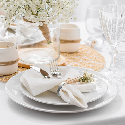 Each ring measures about 1.89 x 1.18 inches for standard napkins.