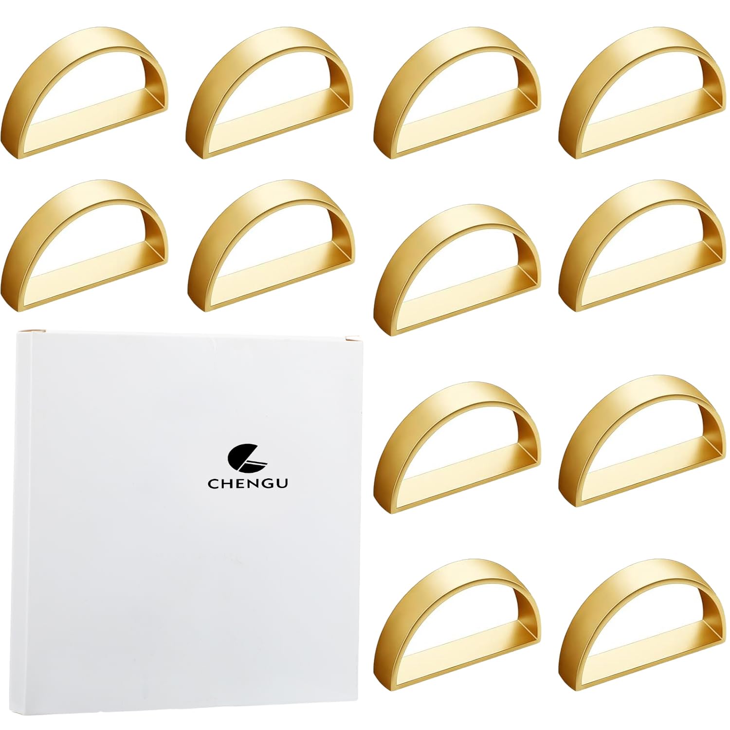 CHENGU napkin rings bulk pack for parties and celebrations.