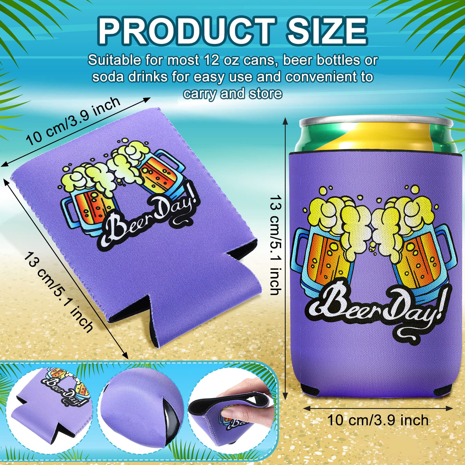 CHENGU neoprene sleeve on a can for cool grip and insulation