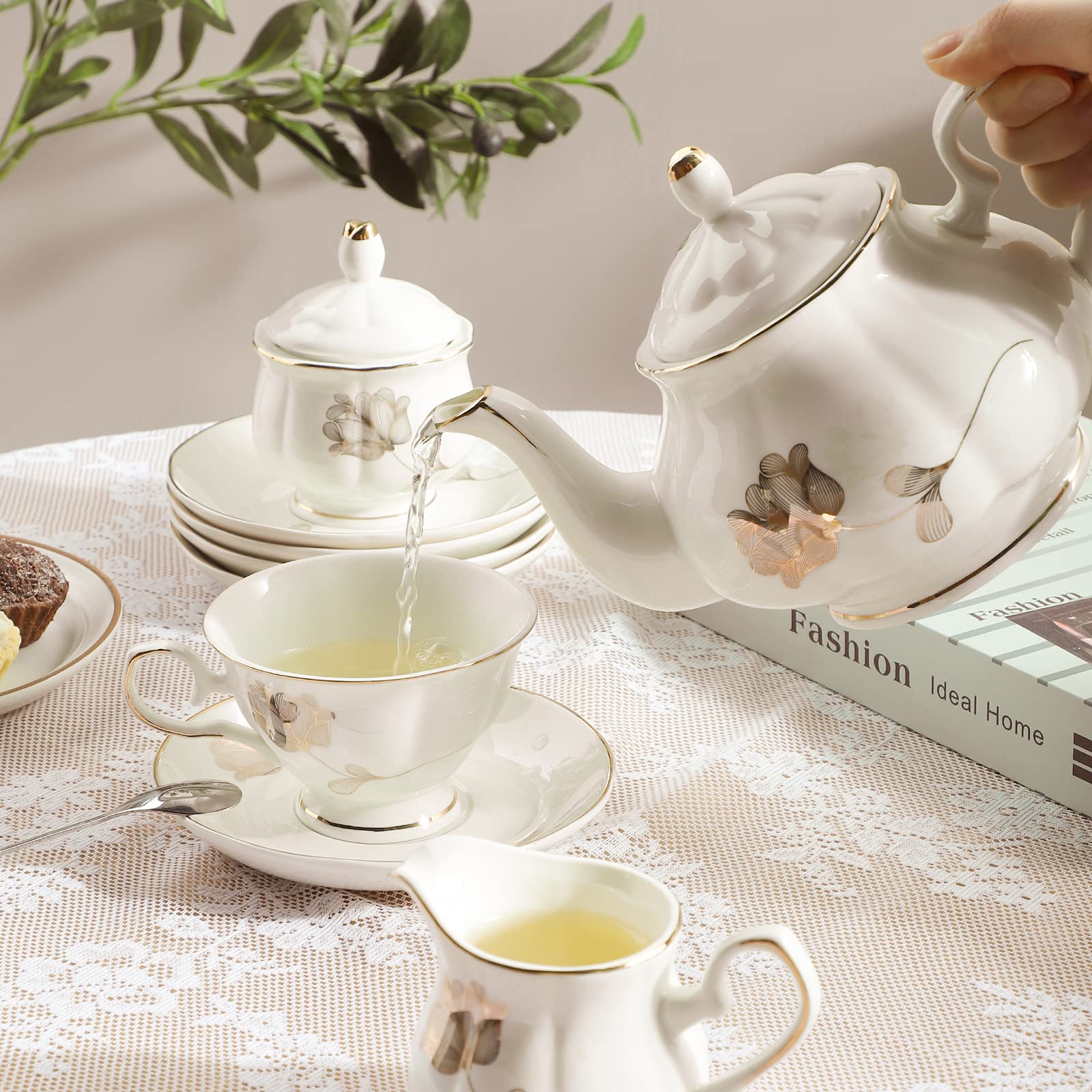 CHENP.HMC sugar bowl included for balanced sweetness during tea or coffee