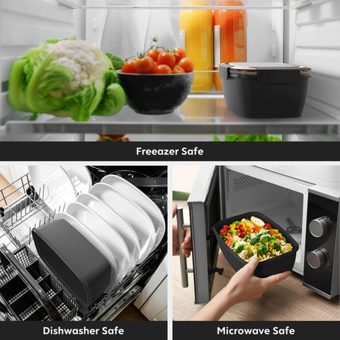 Cherrysea separate dressing container for sauces without soggy greens