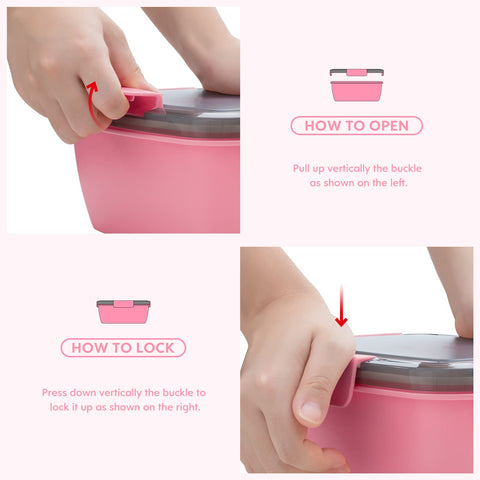 Cherrysea dressing container keeps sauces fresh and ready.