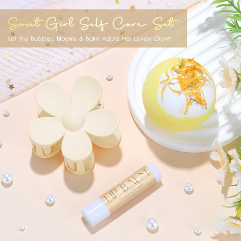 CHESACE flower hair clip adds cute styling detail