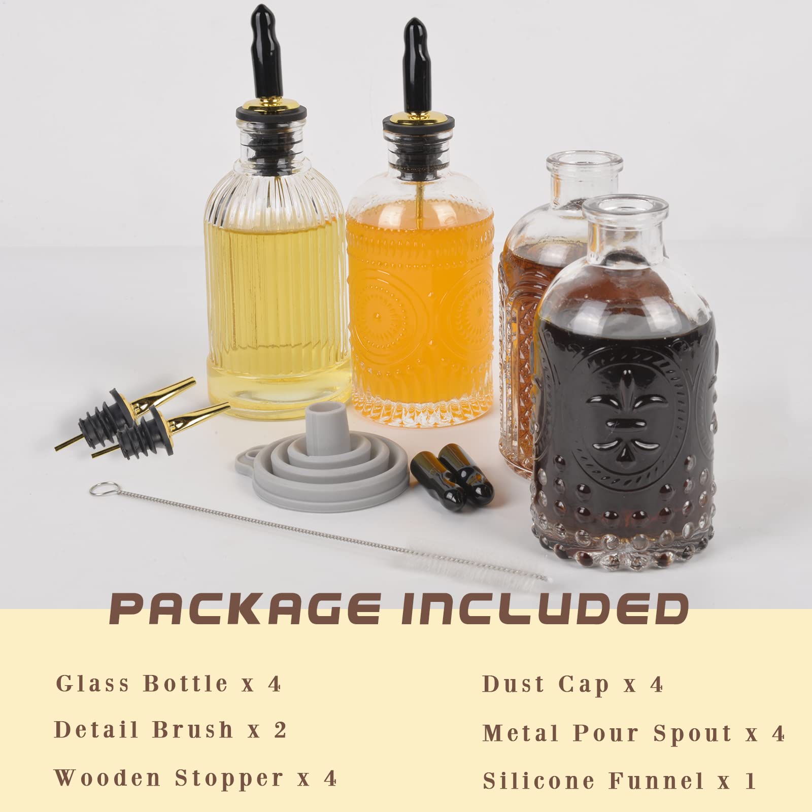 ChezMax included DIY labels for custom syrup organization