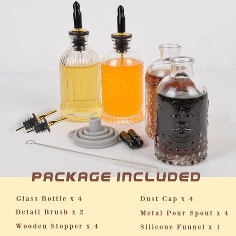 ChezMax included DIY labels for custom syrup organization