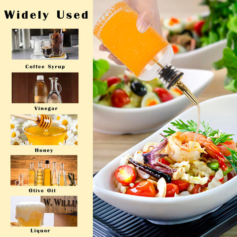 Foldable funnel and detail brush simplify pouring and cleaning after use