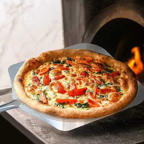 Chicago Brick Oven pizza peel safety and ergonomic design for confident handling.