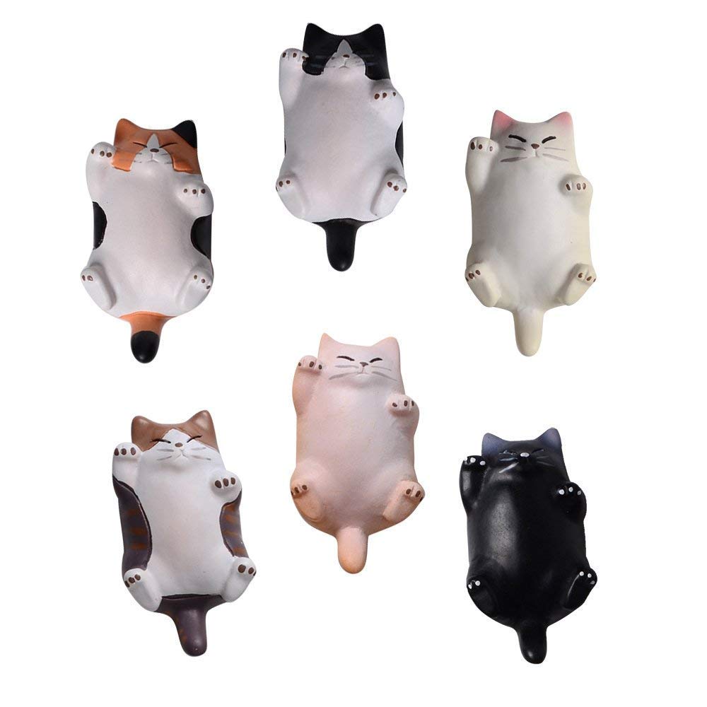 CHICHIC cat magnets with resin design that hold images securely