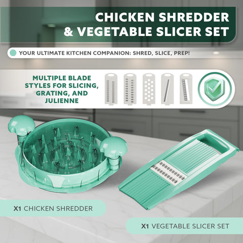 Anti-slip base keeps the Chicken Shredder steady during busy meal prep.
