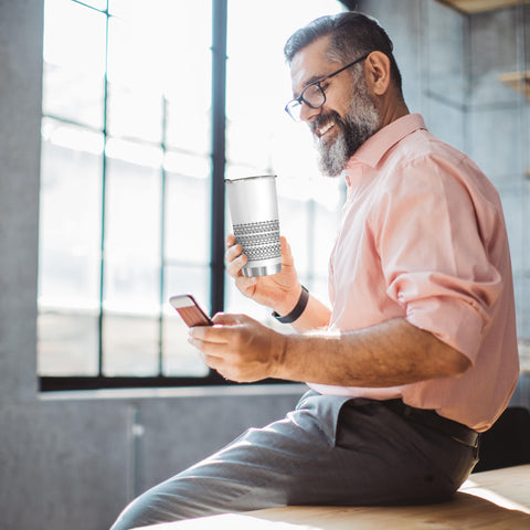 CHICKOR versatile tumbler for office, travel, or home use with beverages.