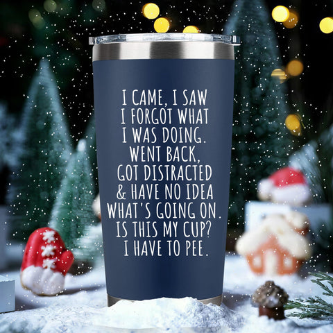 CHICKOR I Came I Saw I Forgot mug lid spill-safe design for busy mornings.