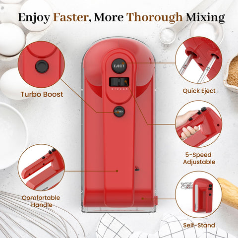 CHIDOLL dishwasher-safe attachments for easy cleanup.