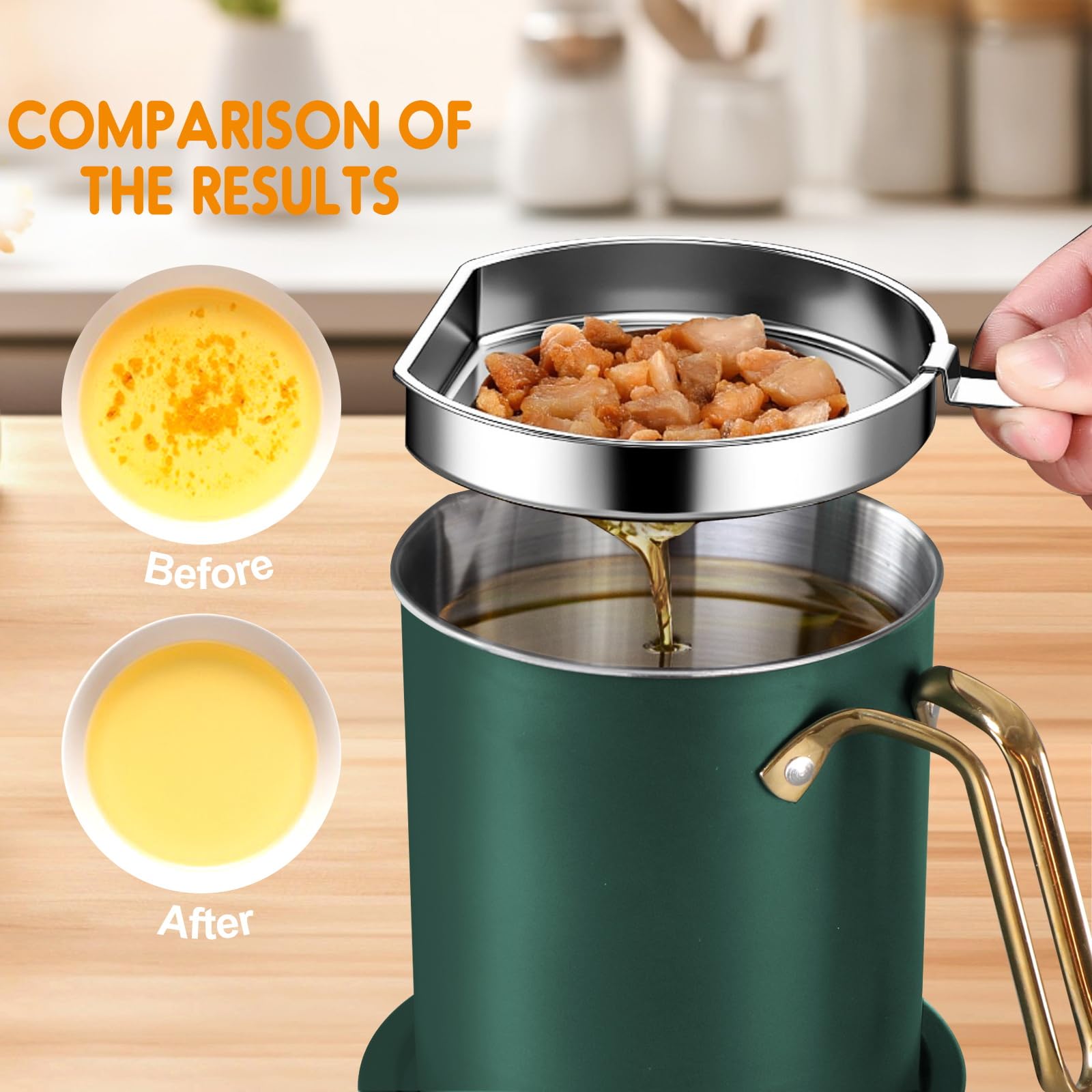 Chihee stainless-steel construction demonstrates durability for high-heat cooking.