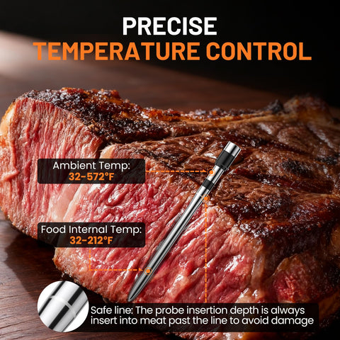 Chihod IP67 waterproof design allows easy cleaning and splash safe use