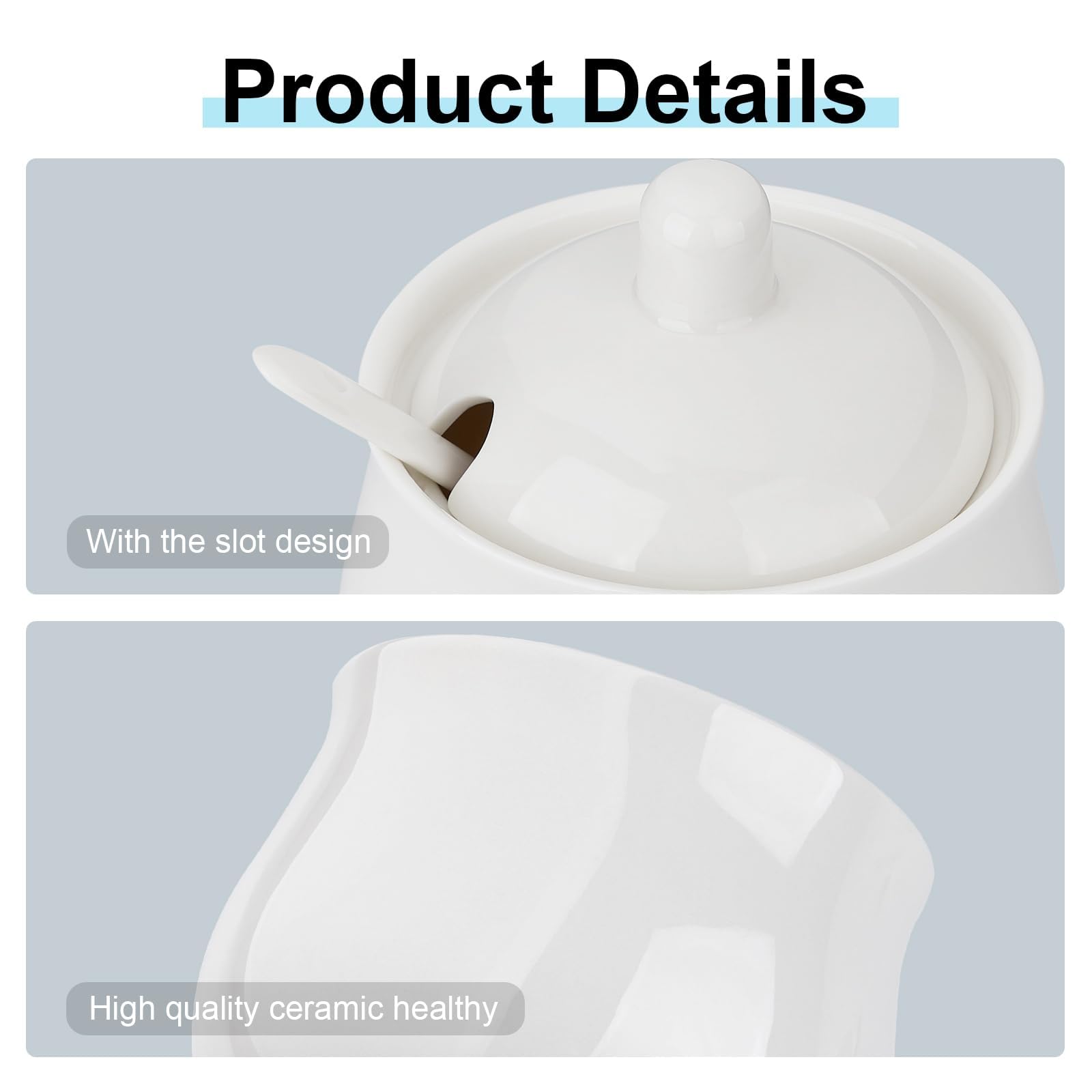 CHILDIKE closeup ceramic finish shows durable dishwasher-safe construction.