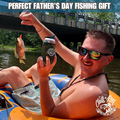 Chill-N-Reel includes 50 ft of 8 lb test line for casual on-site fishing