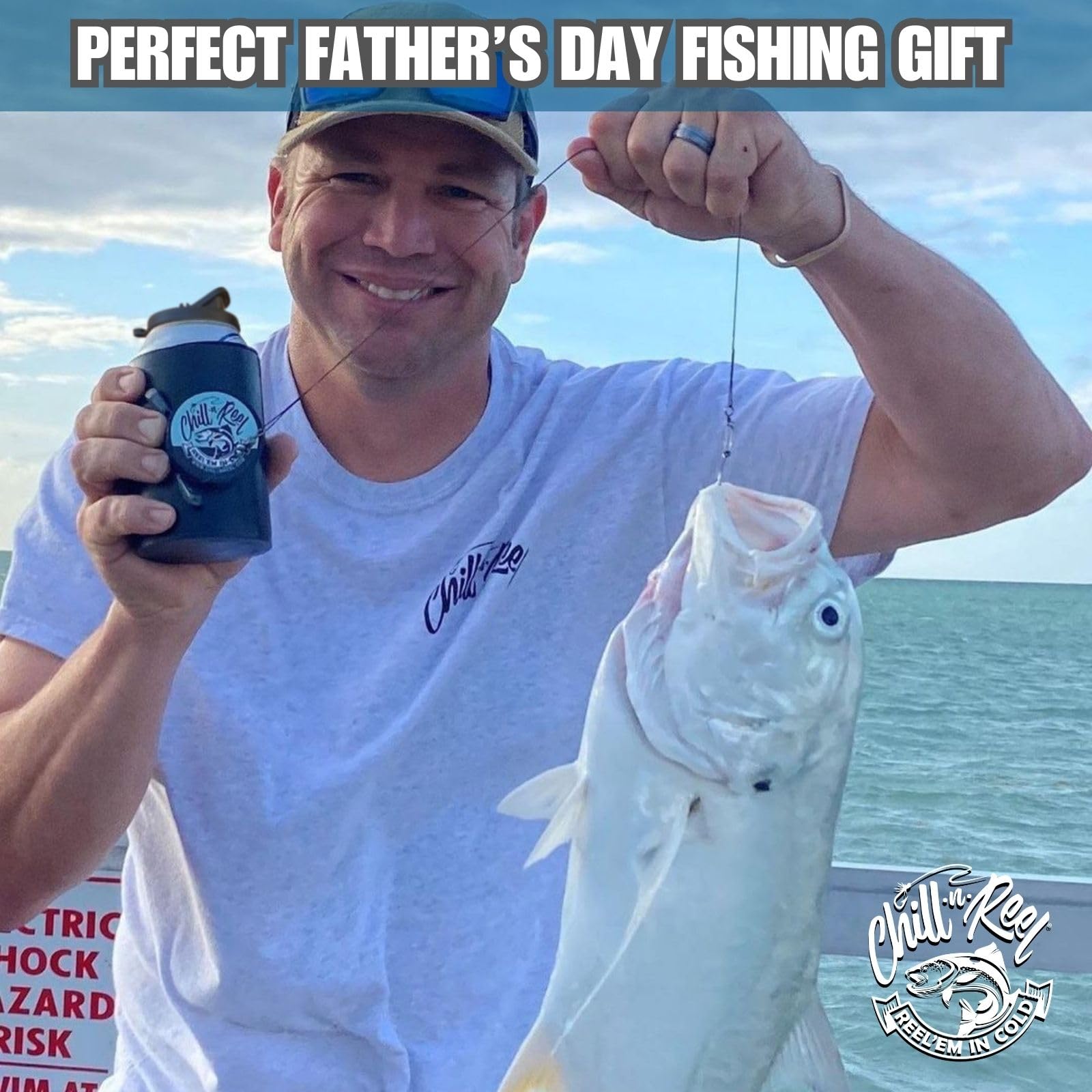 Chill-N-Reel included sinker helps ready lines for shore or boat fishing