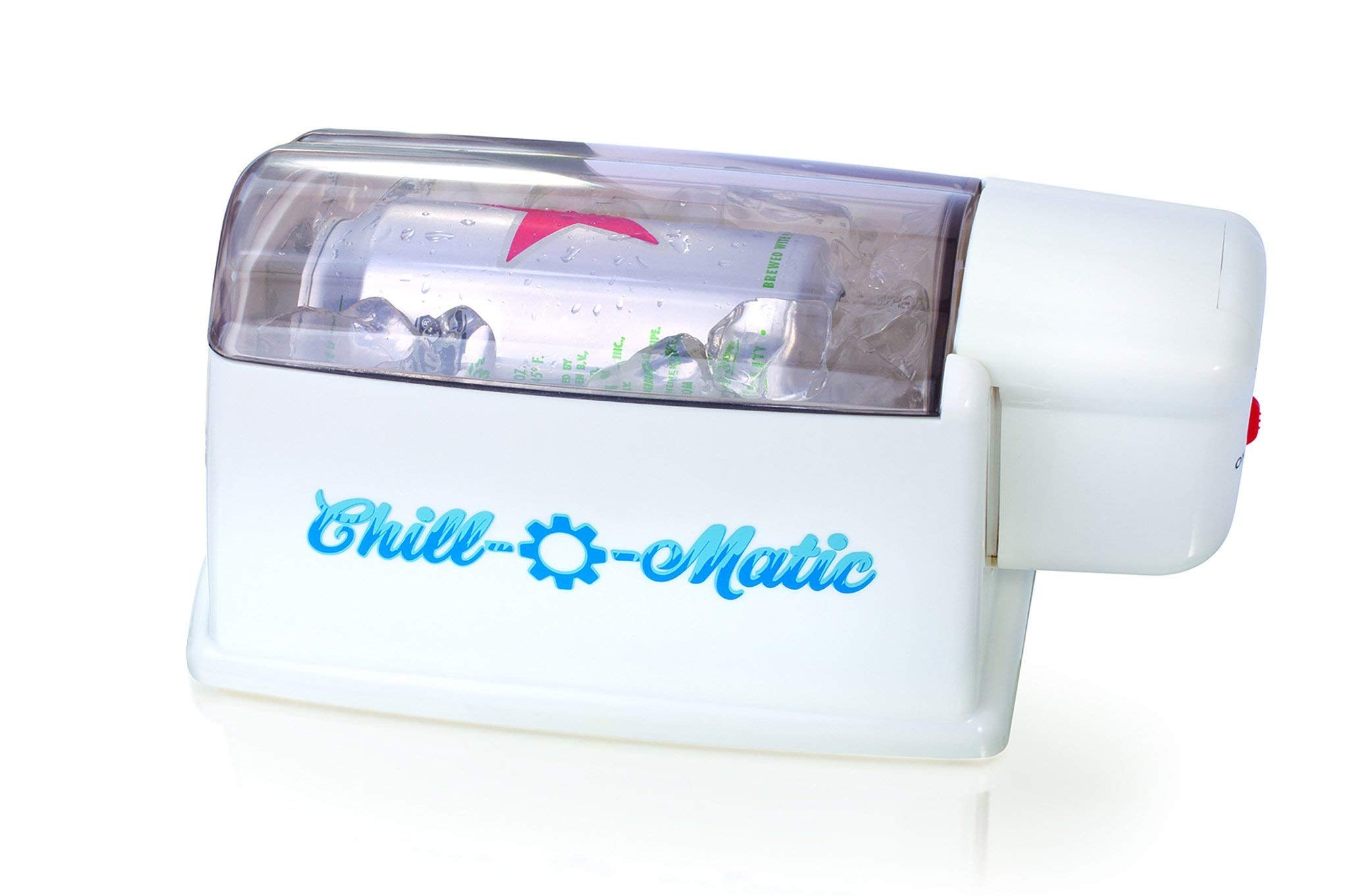 Chill-O-Matic 60-second can cooler for instant ice-cold beverage