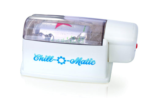 Chill-O-Matic 60-second can cooler for instant ice-cold beverage