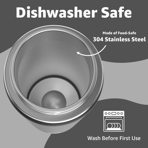 Chill Oasis Water Bottle dishwasher-safe label with removable gaskets for easy cleaning