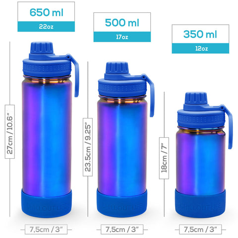 CHILLOUT LIFE scratch protective base keeps desks and bottles safe.