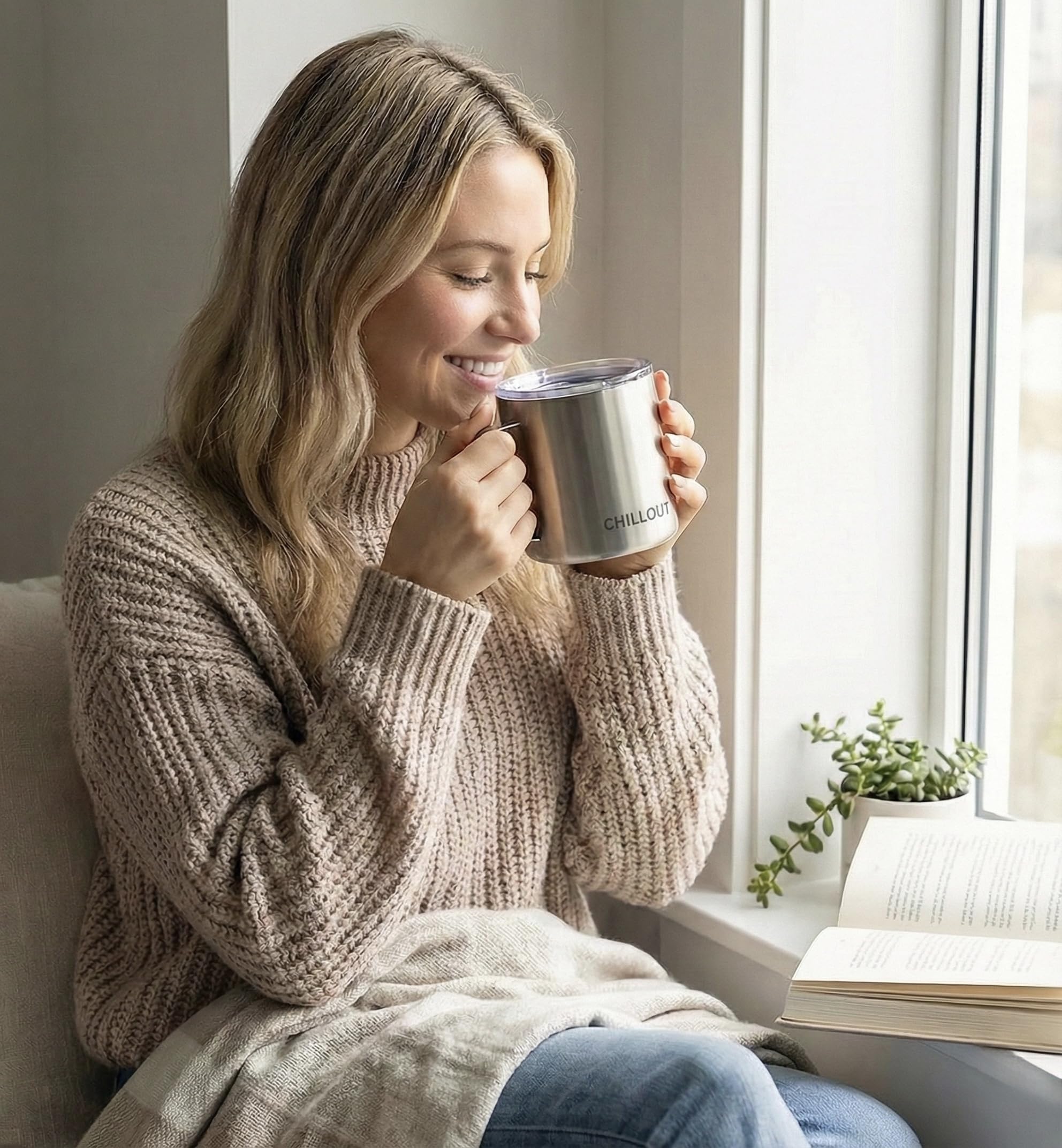 CHILLOUT LIFE no-sweat exterior prevents condensation on hands