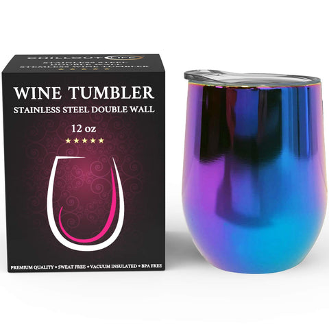 CHILLOUT LIFE stainless steel tumbler design highlights durability for outdoor use.