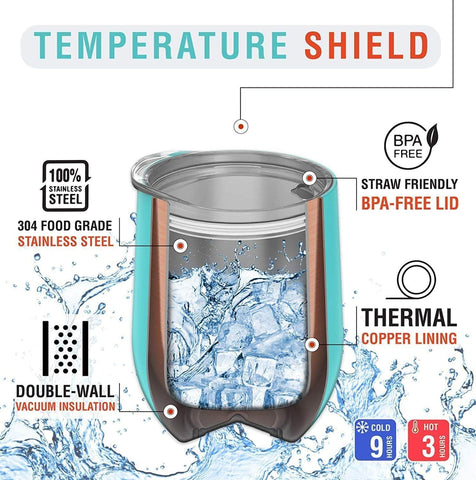 CHILLOUT LIFE kid-friendly durable tumbler resists bumps and drops.
