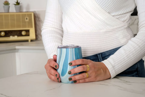 CHILLOUT LIFE straw-friendly lid design for quick outdoor drinks