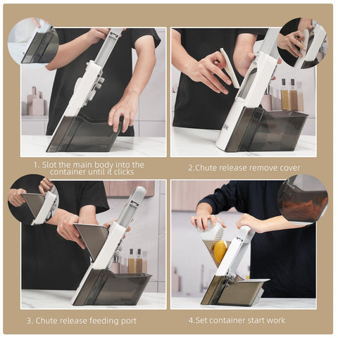 ChinKc collapsible design for easy cleaning and storage