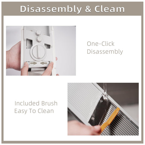 ChinKc dishwasher-safe build with included cleaning brush