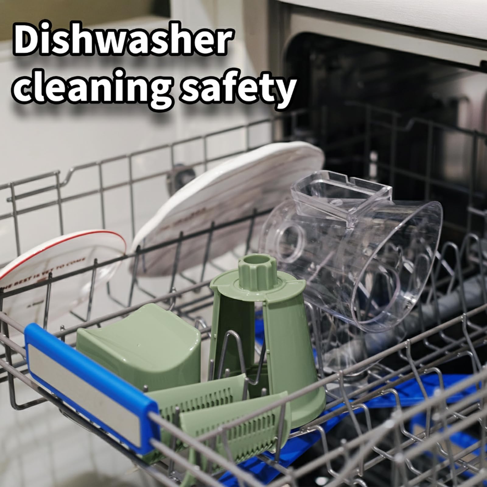ChinKc easy-clean design supports quick rinse or dishwasher-safe cleanup