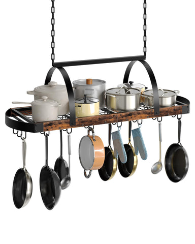 CHOEZON cookware organizer fits pots, pans, utensils, and baking tools.