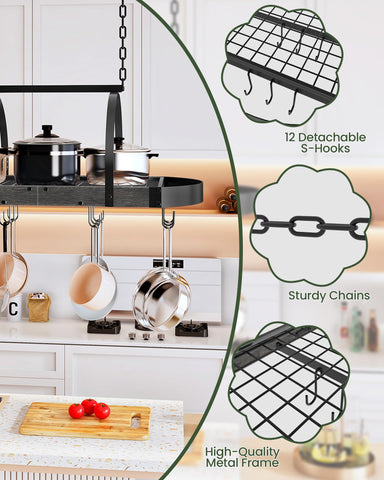 CHOEZON color options charcoal black add a modern touch to kitchens.