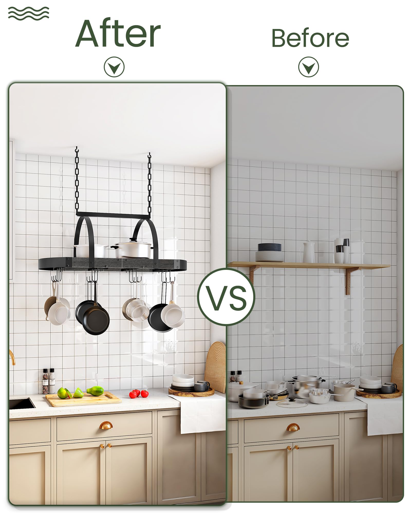 CHOEZON versatile organizer doubles as a decorative storage solution.