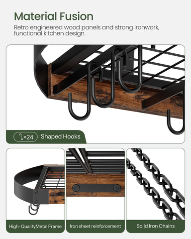 CHOEZON space-saving ceiling design frees cabinet space above the stove.