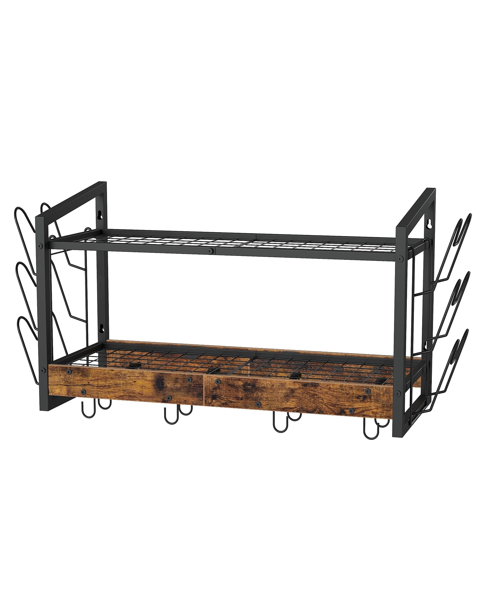 CHOEZON wall-mounted storage promotes organized cooking and tidy open-plan kitchens