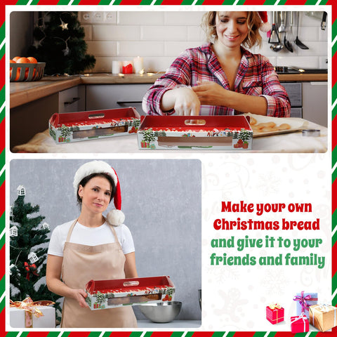 Cholemy red-pattern gift-ready packaging for holiday baking