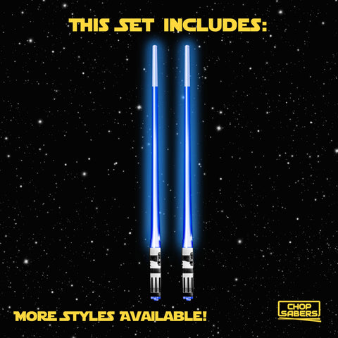 ChopSabers on-off button controls the glow for easy use.