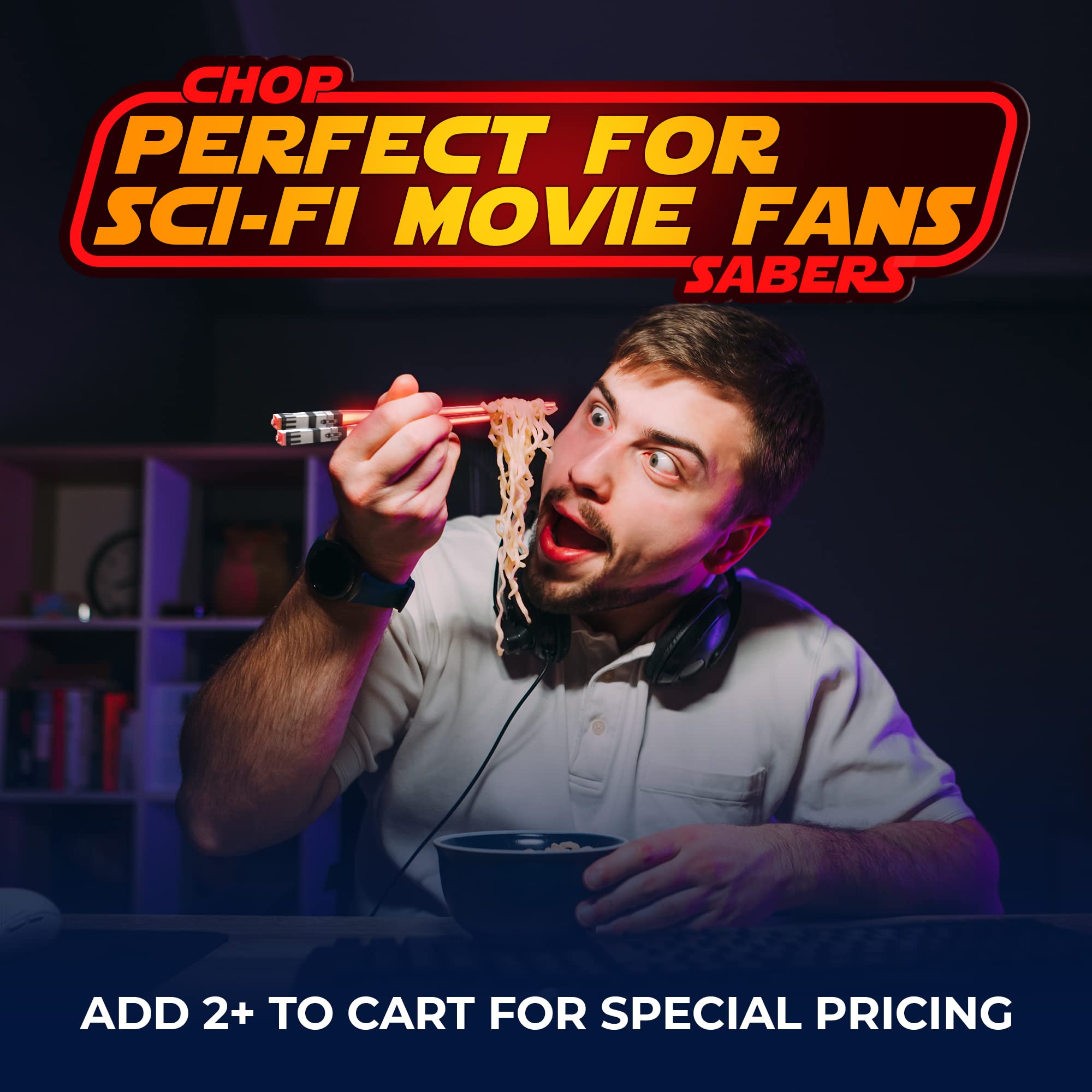 ChopSabers gift-ready packaging ideal for Star Wars fans.