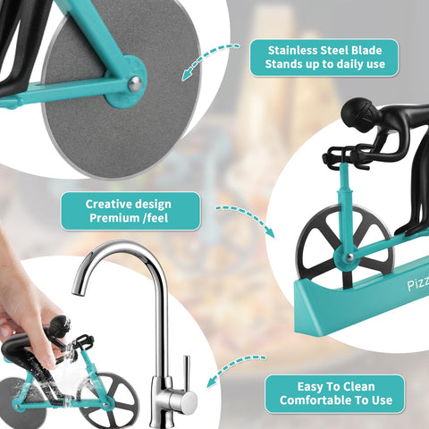 Chopwiza bike design kitchen gadget adds playful flair to kitchens.