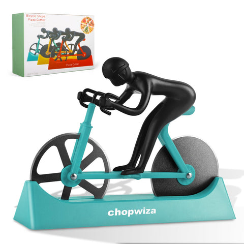 Chopwiza bike pizza cutter wheels for smooth, precise pizza slicing.