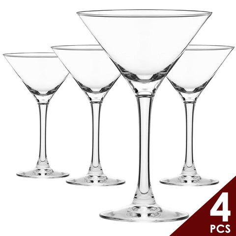 Chouggo lead-free ultra clear crystal stemware four-piece set