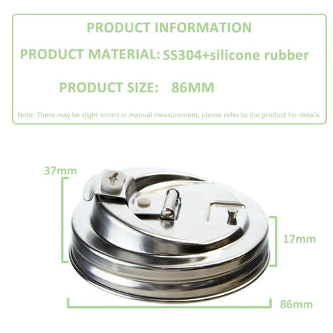 CHOULULUED mason jar sip lid with pour spout for easy controlled pouring