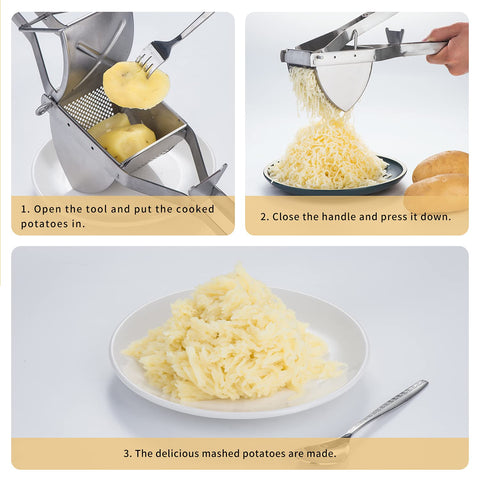 Choxila fruit-juice maker option with masher for fresh puree