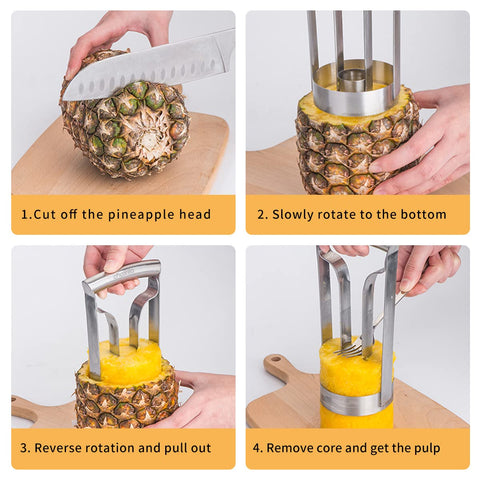 Choxila pineapple shell use pineapple rice highlights repurposing the shell for recipes.