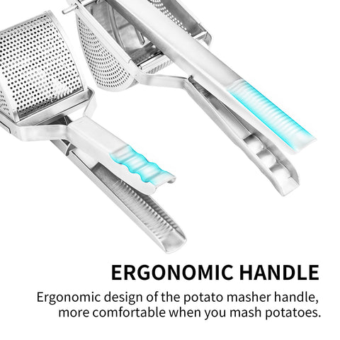 Choxila 3-cup capacity lets you mash in one go